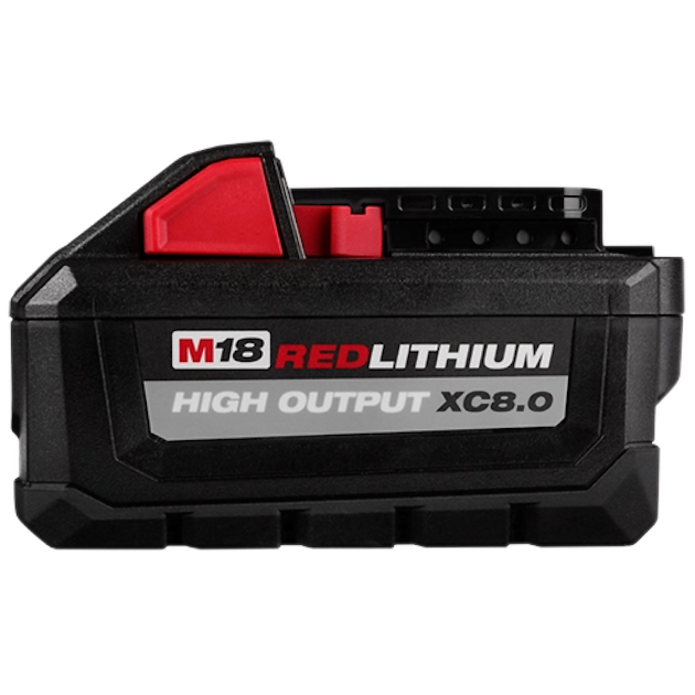 Milwaukee M18 18-Volt Lithium-Ion HIGH OUTPUT XC Battery Pack 8.0Ah