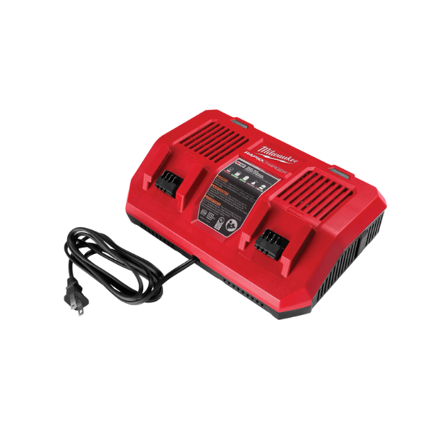 Milwaukee M18 18-Volt Lithium-Ion Dual Bay Rapid Battery Charger