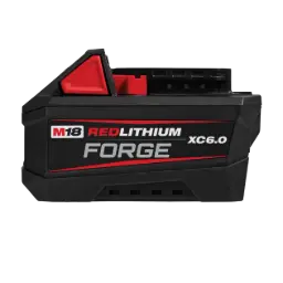 Milwaukee M18 18-Volt Lithium-Ion REDLITHIUM FORGE  Battery Pack 6.0Ah